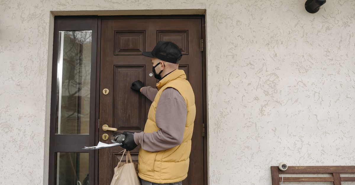 locksmith unlocking front door — Wayne Locksmith NJ